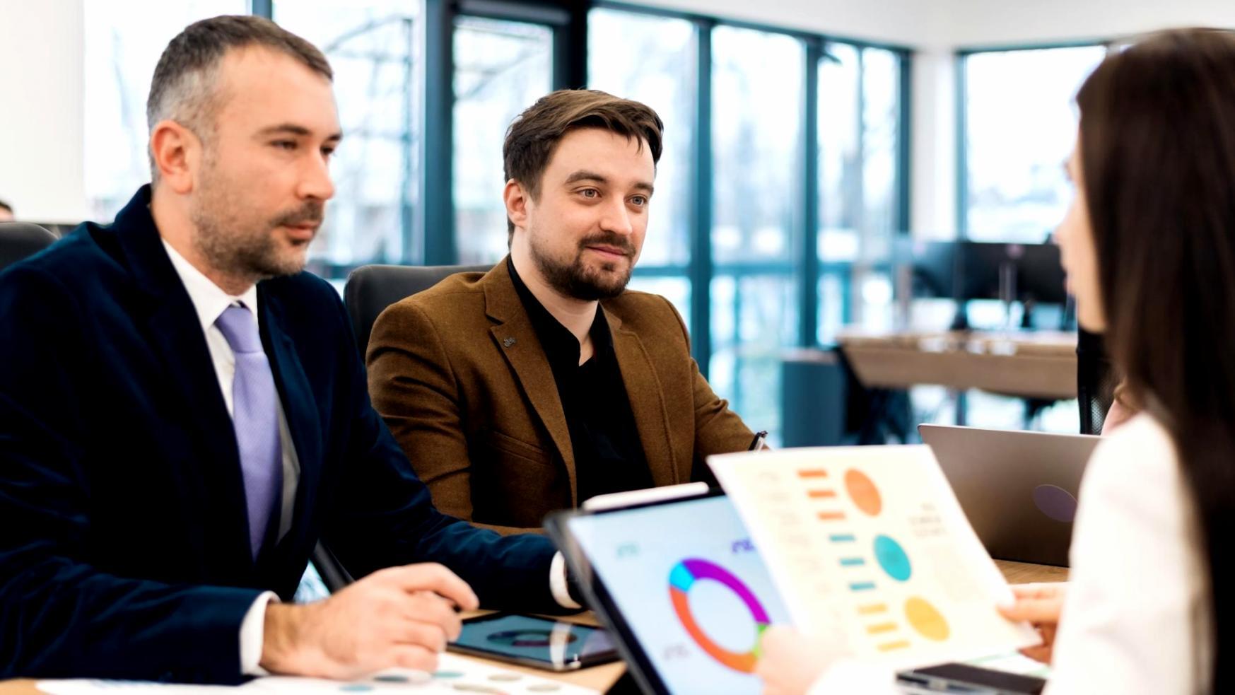 Development team working on bug tracking dashboard